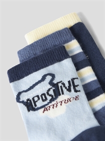 NAME IT 3-Pak Strømper Darvin Navy Blazer